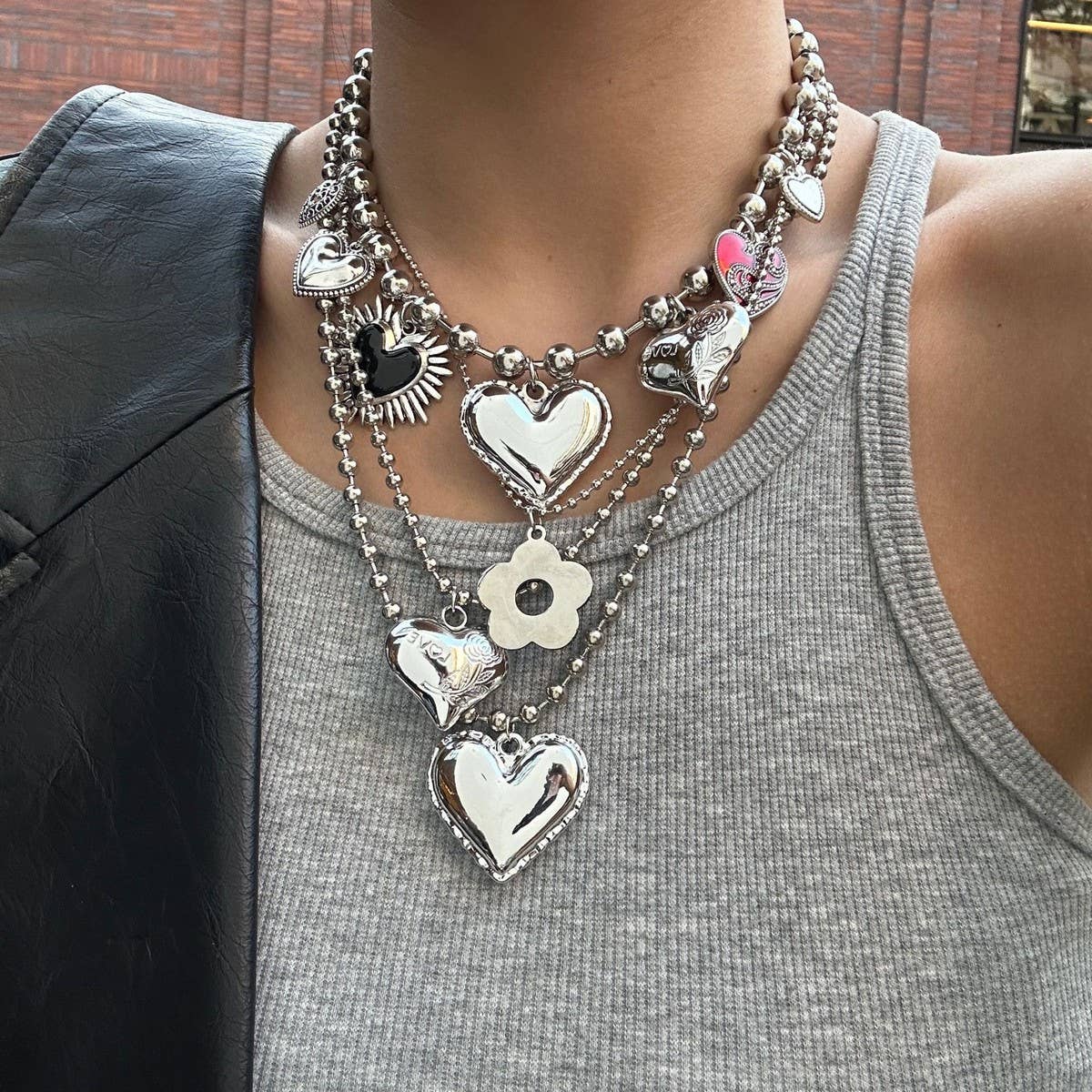 Assorted Chunky Maximalist Necklaces