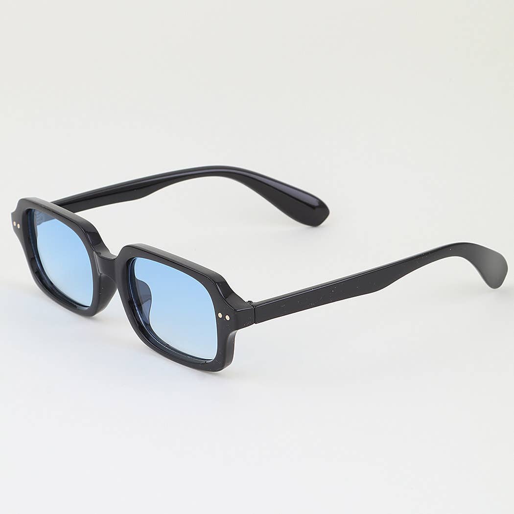 Modern Double Bolted Box Sunglasses