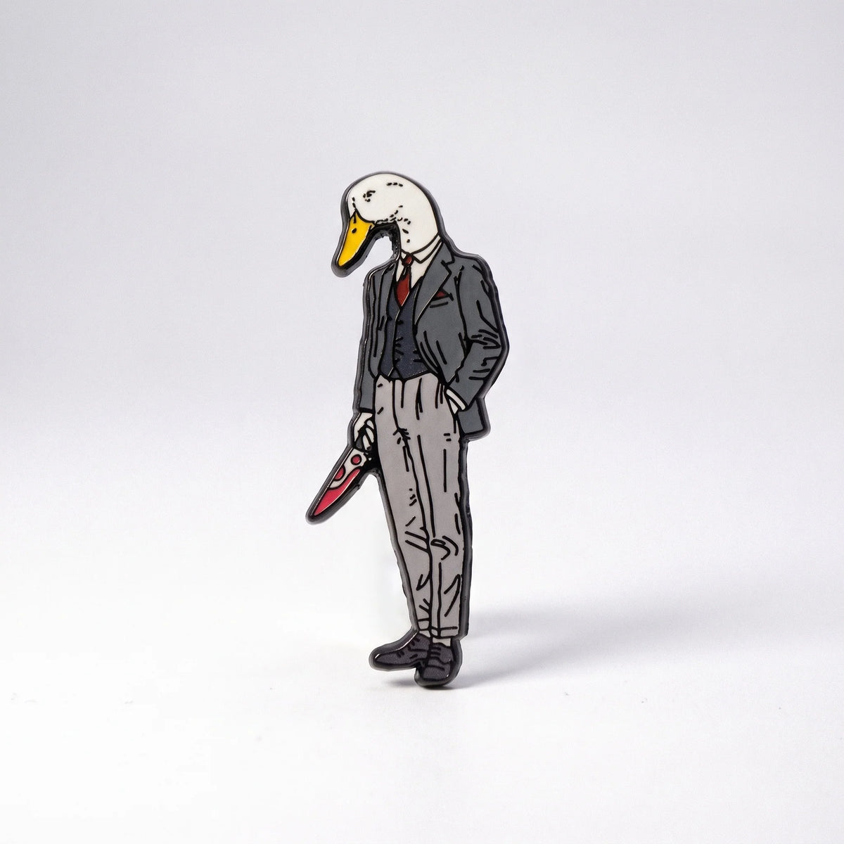 Strike Gently • Knife Goose Pin
