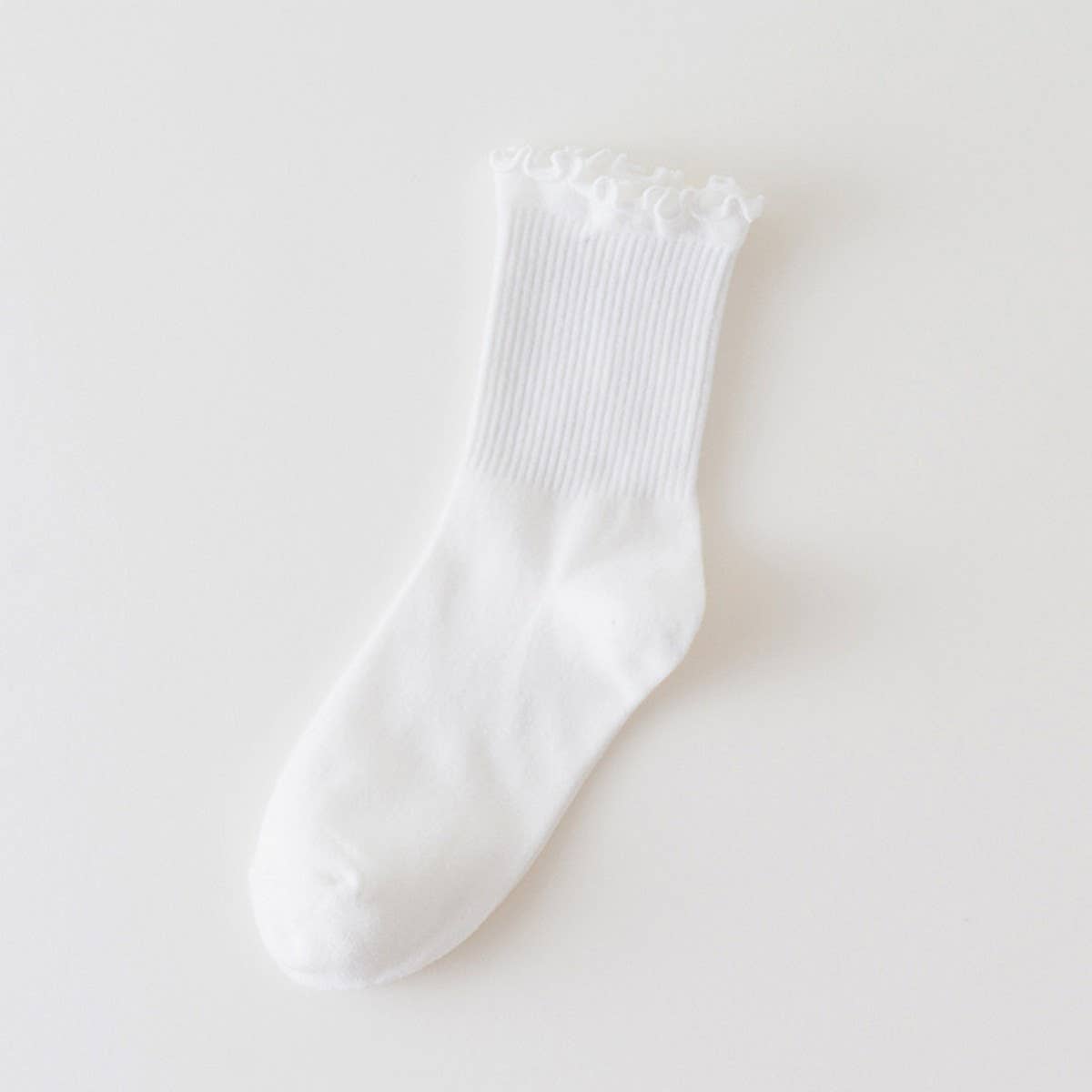 CANDY COLOR PURE COTTON EDGE SOCKS