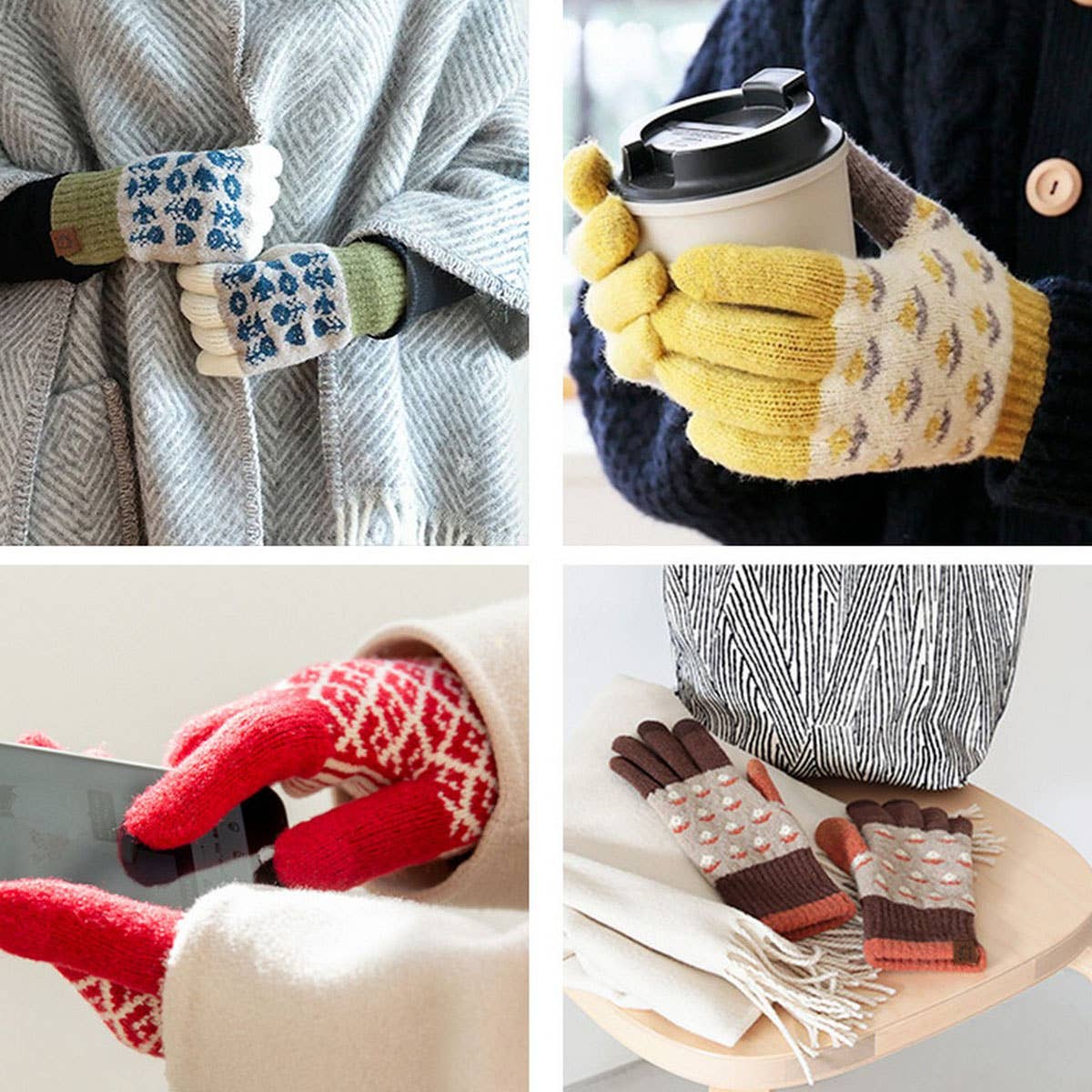 Self-Heating Knit Gloves