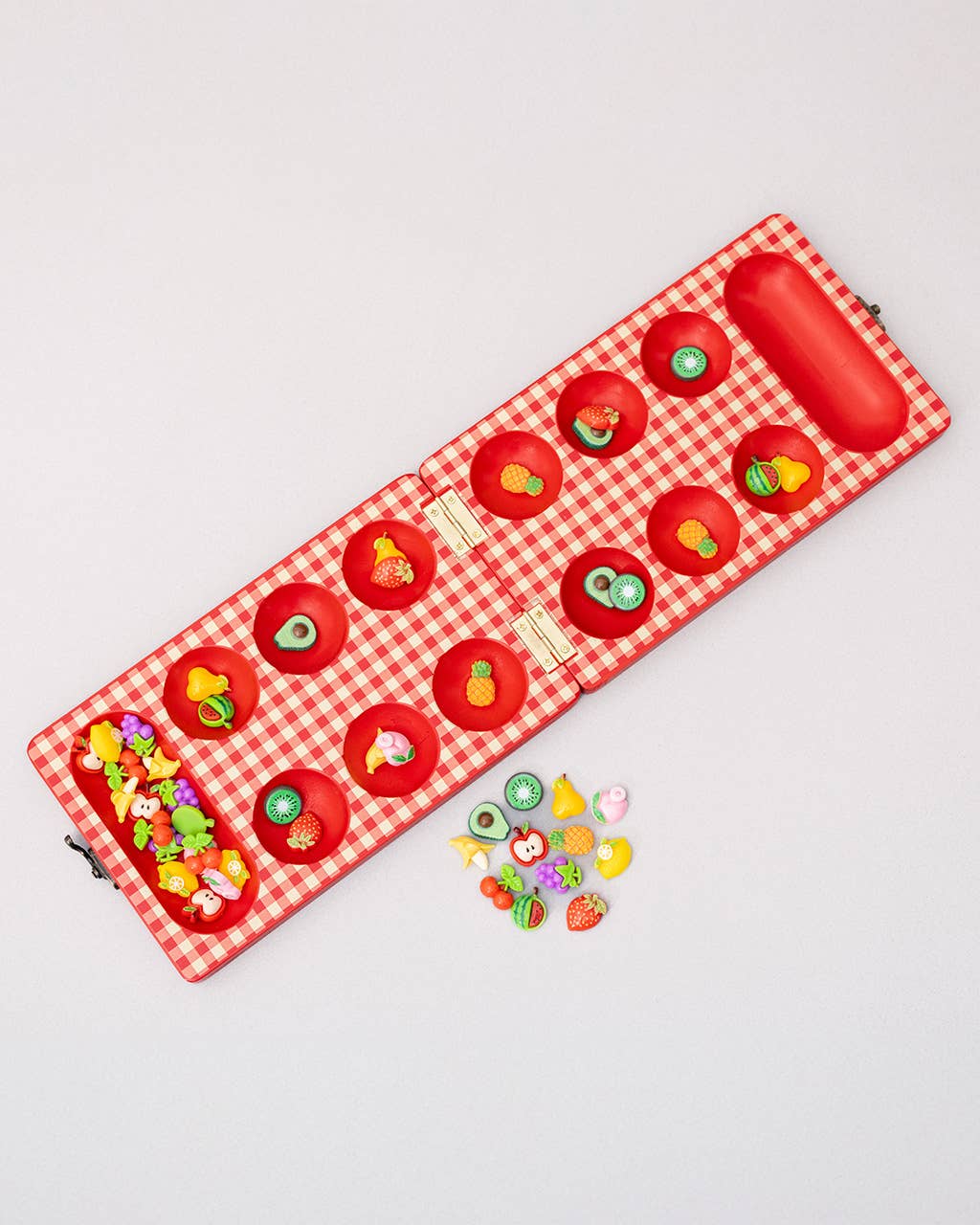 Fruit Gingham Mancala Set