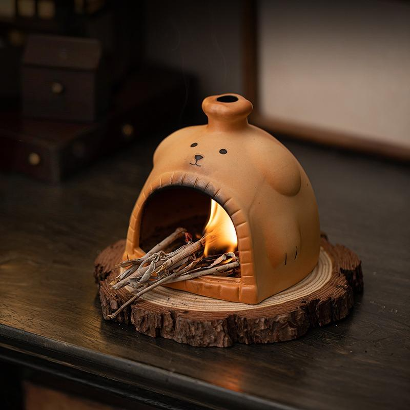 Puppy Dog Ceramic Incense Burner