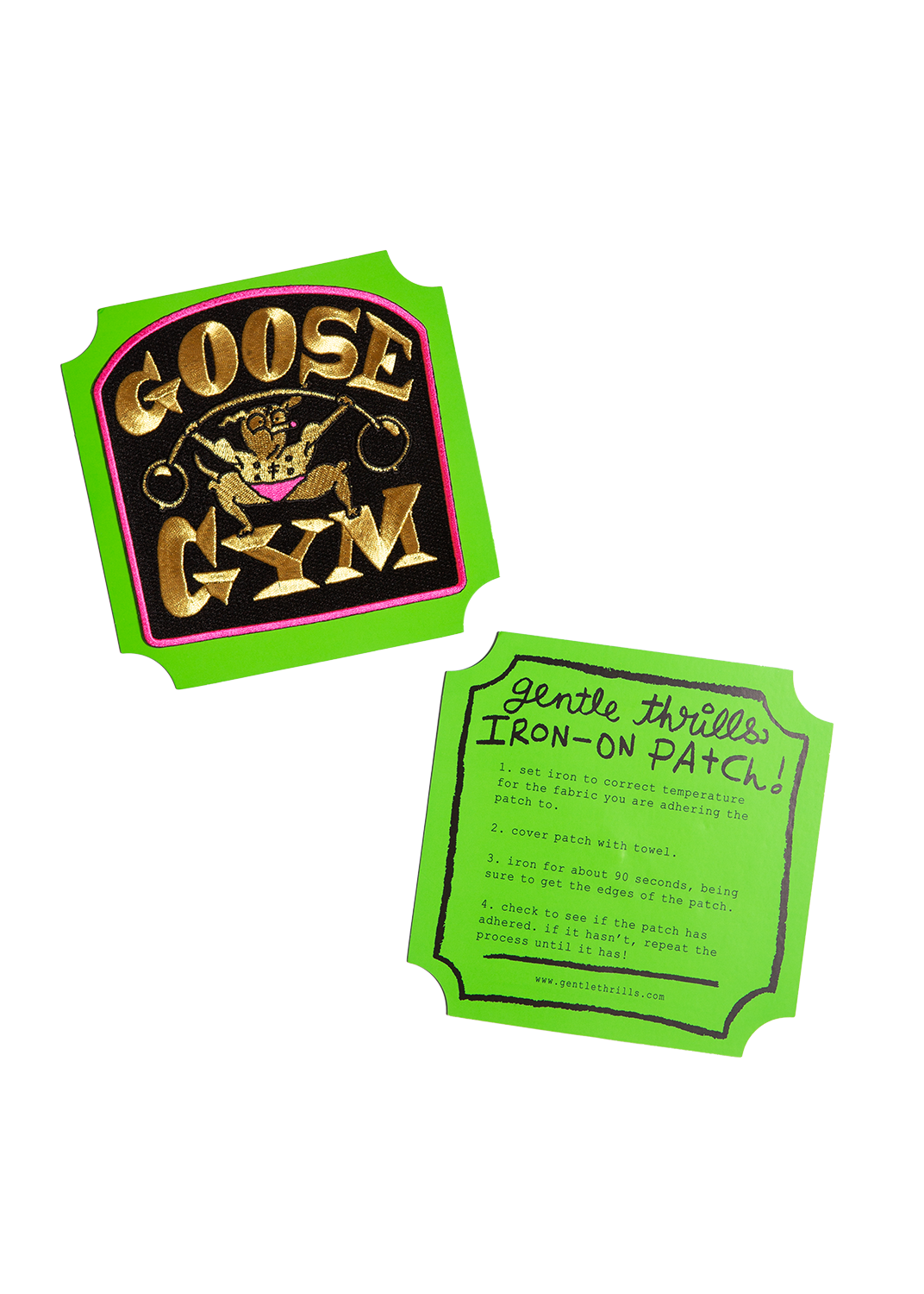 Gentle Thrills • Goose Gym Patch