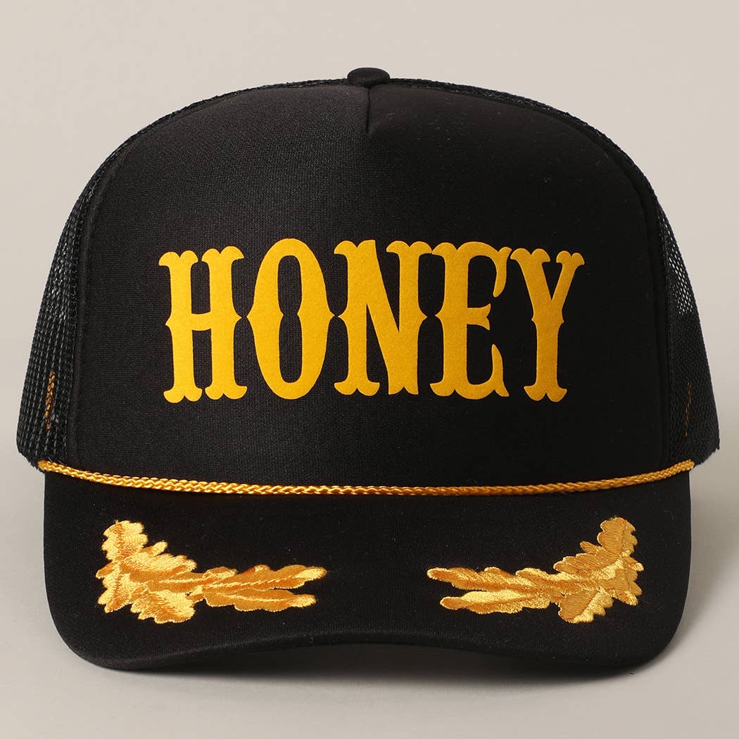 “Honey” • Foam Trucker Hat