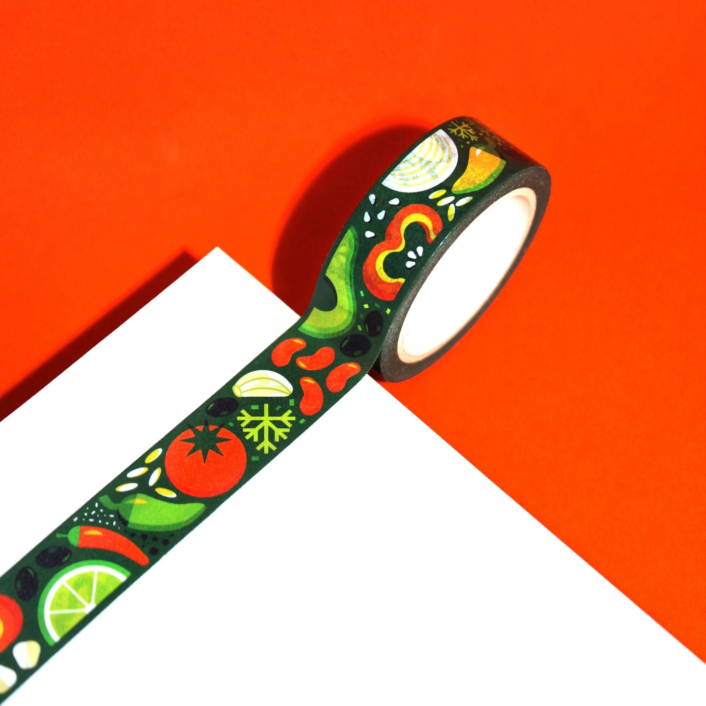 Latin Produce Washi Tape • Food Stationery, Foodie Lover