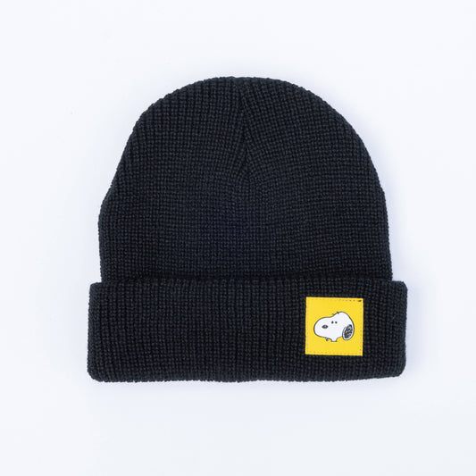 3P4 x Peanuts® • Snoopy Beanie (Black)