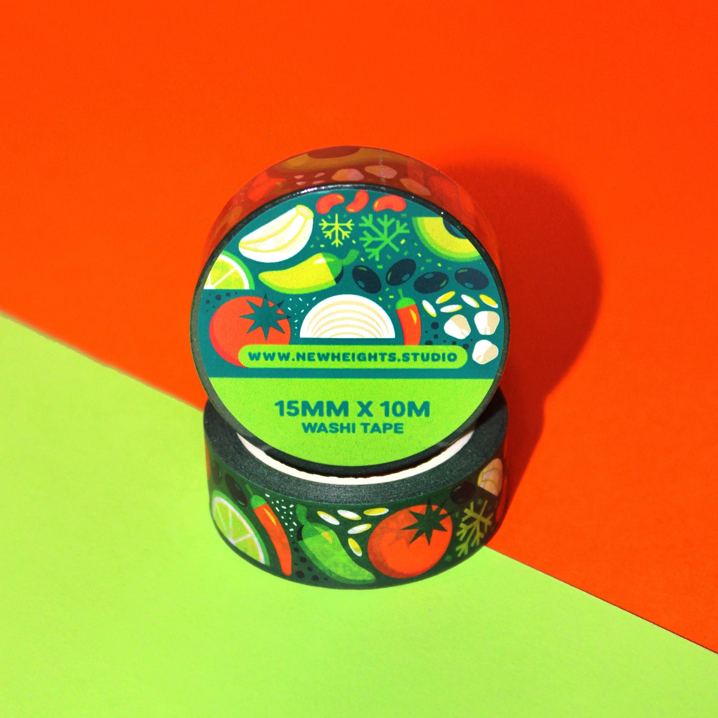 Latin Produce Washi Tape • Food Stationery, Foodie Lover