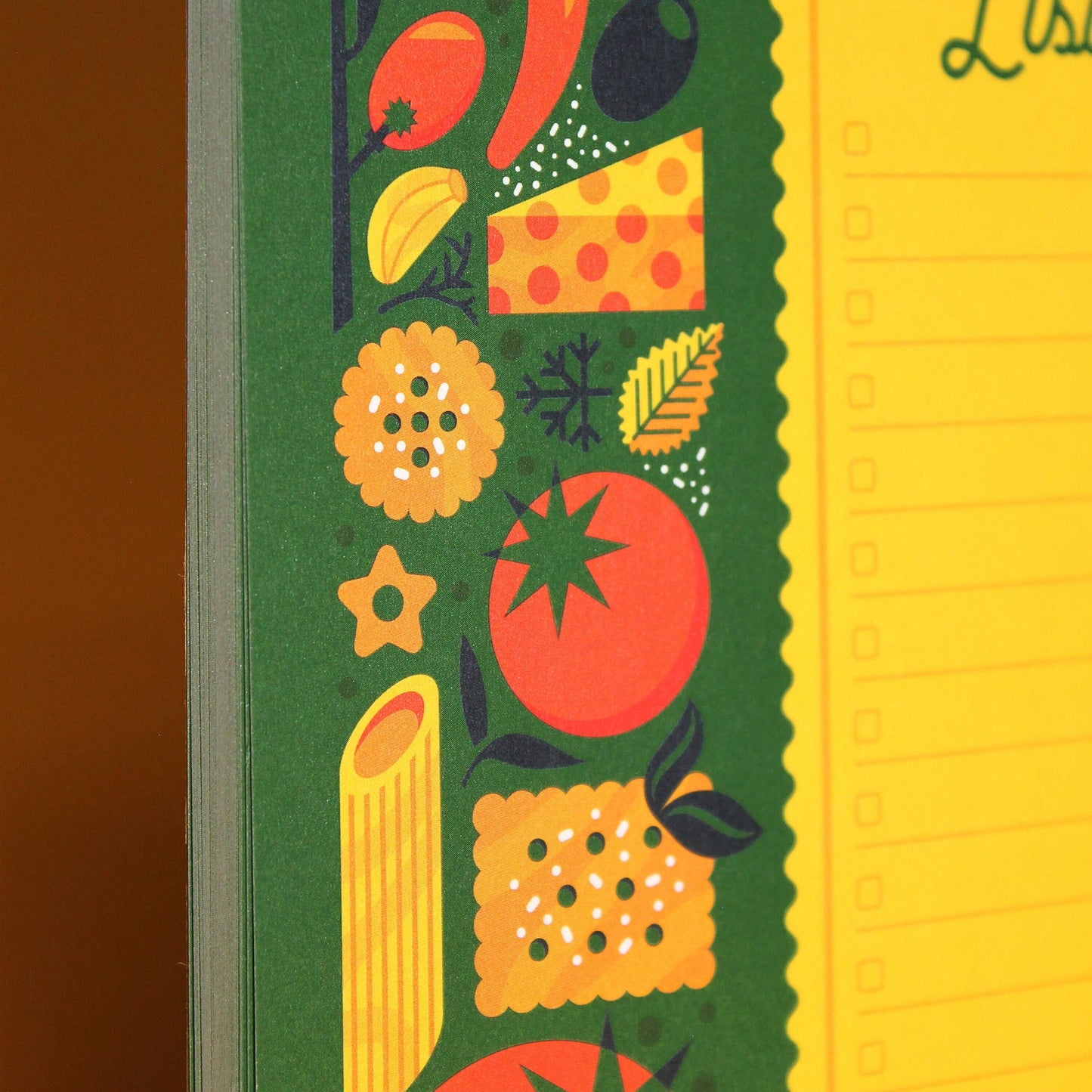 Italian Pasta • Grocery List Notepad (5x7)