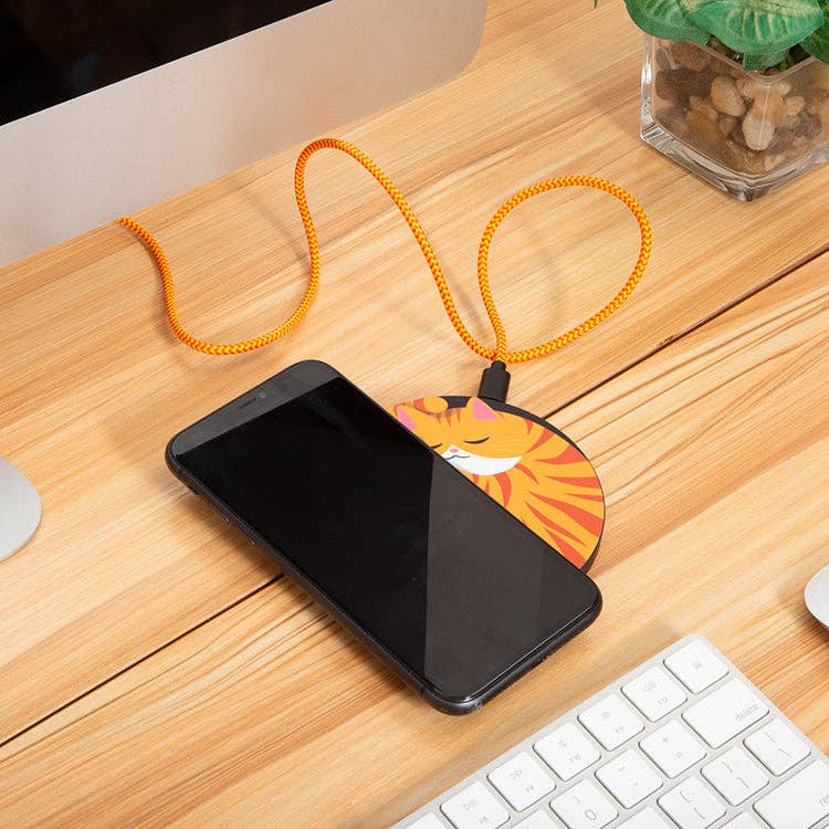 Sleepy Cat Wireless Phone Charger