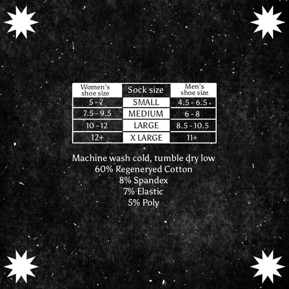 Fire Walk With Me - Crew Socks