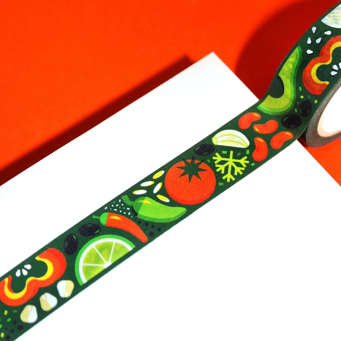 Latin Produce Washi Tape • Food Stationery, Foodie Lover