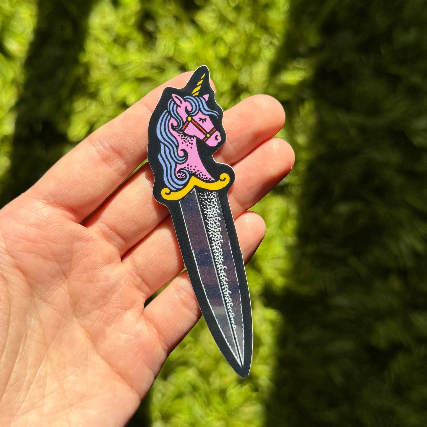 Ren-O-Graphics • UNICORN DAGGER STICKER