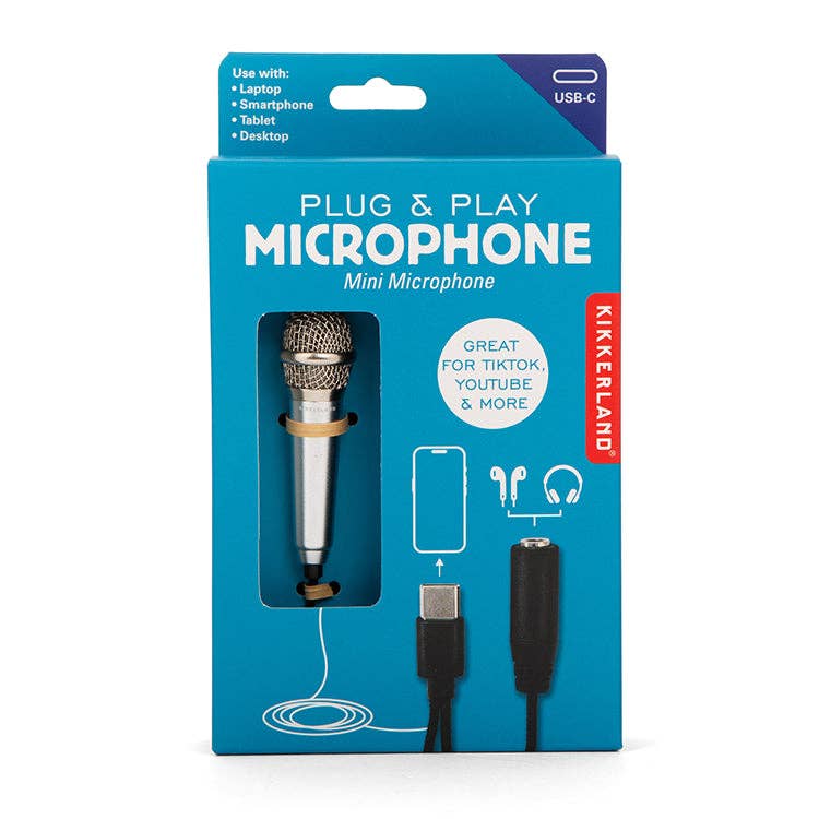Plug & Play Phone Microphone