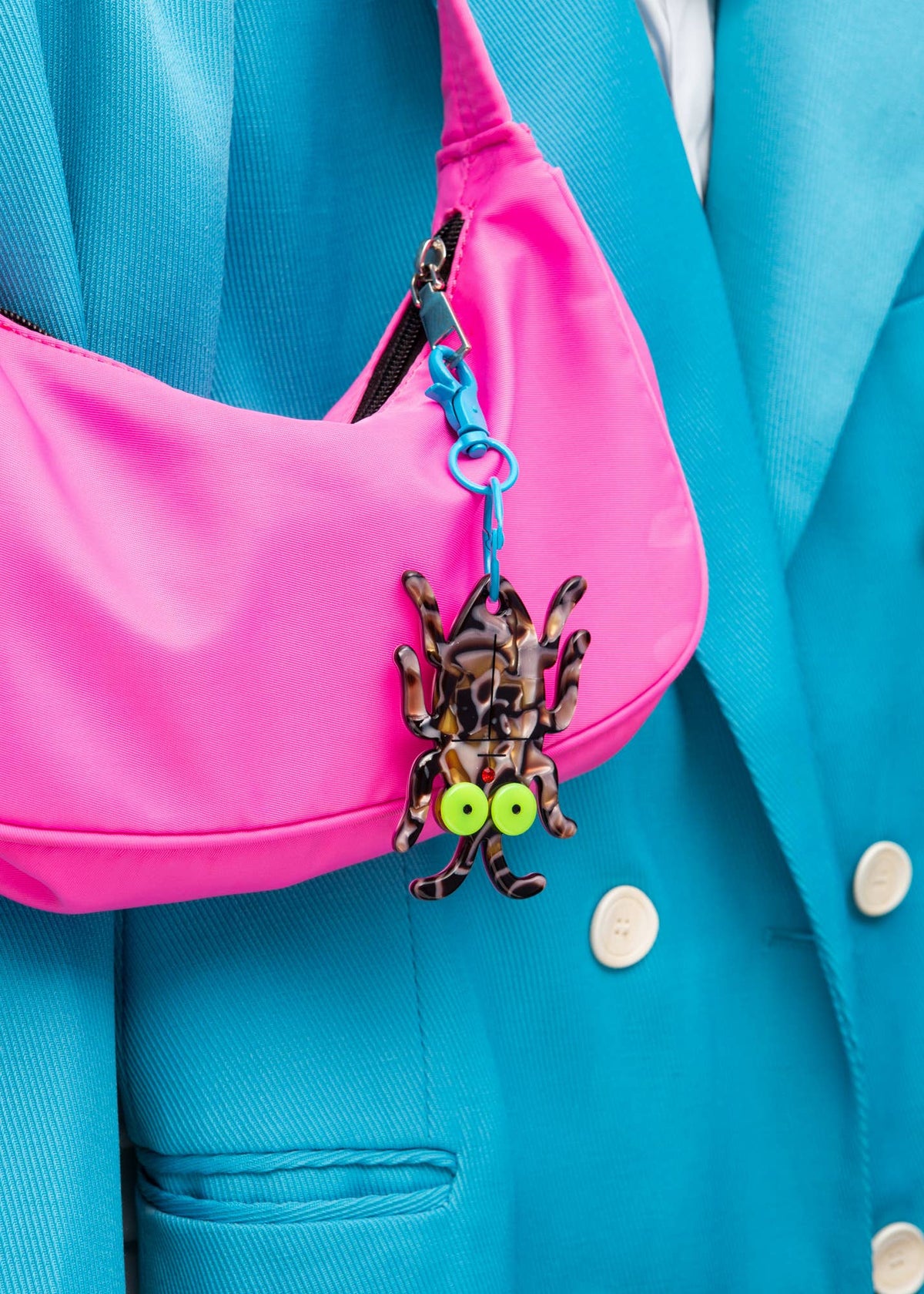 Gentle Thrills • Cockroach Keychain