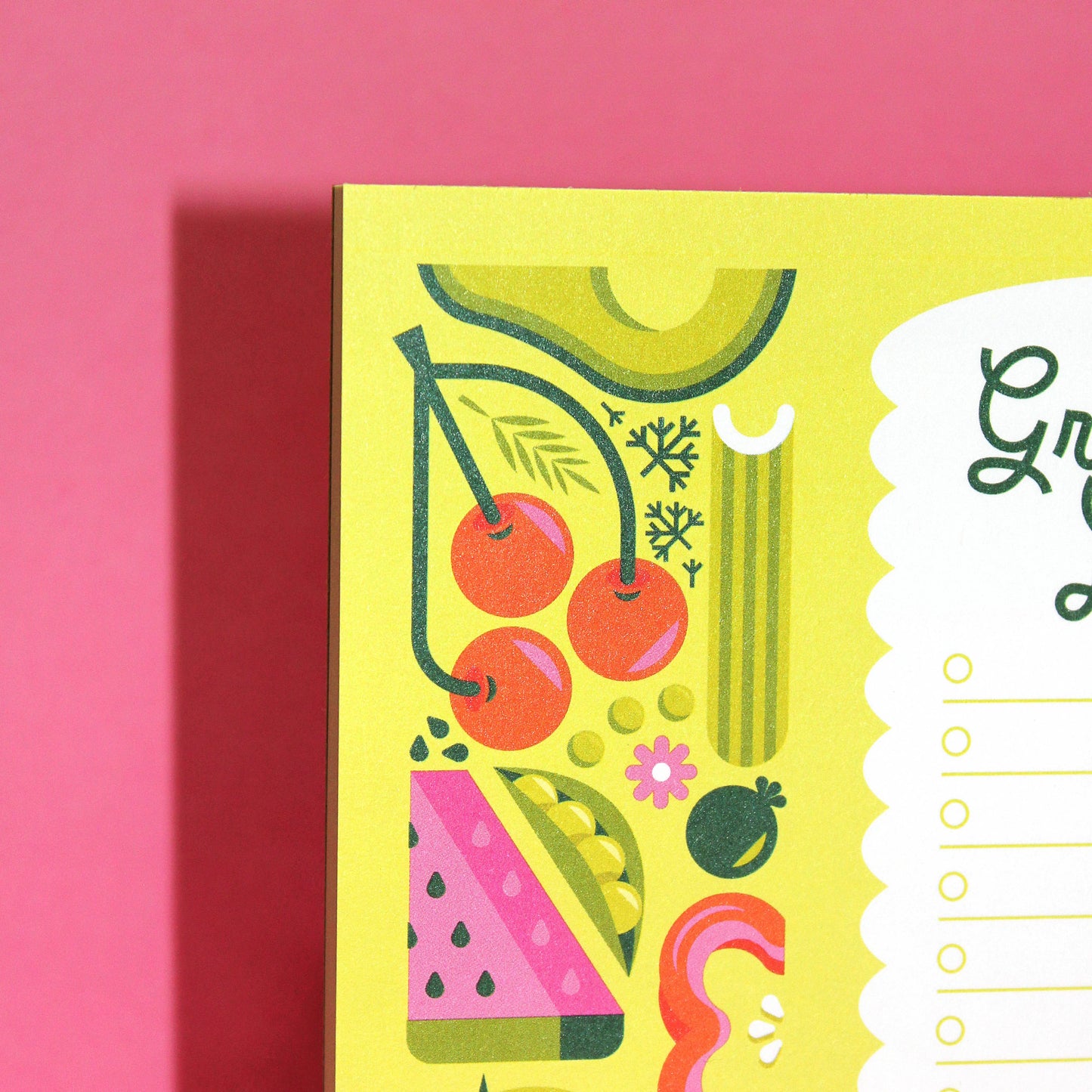 "Fruits & Veggies" • Grocery List Notepad (5x7)