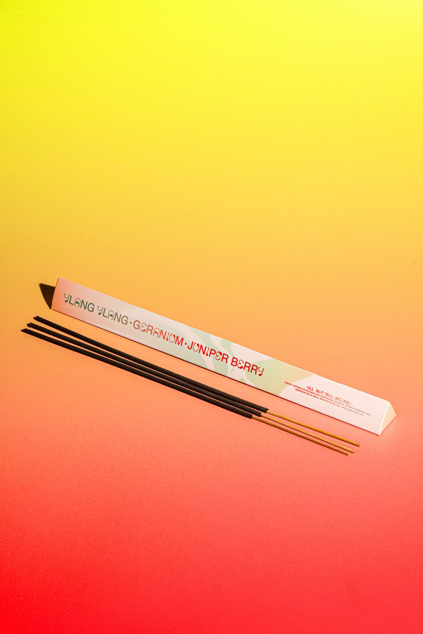 Incense • Ylang Ylang & Geranium & Juniper Berry