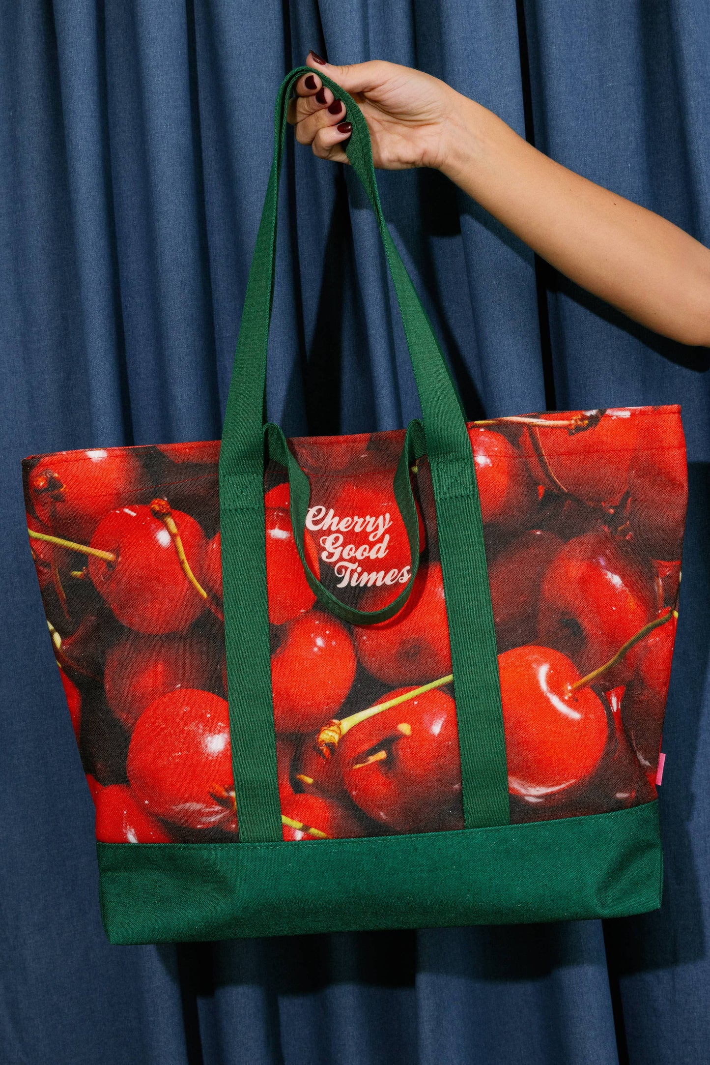 Large Tote, Cherries