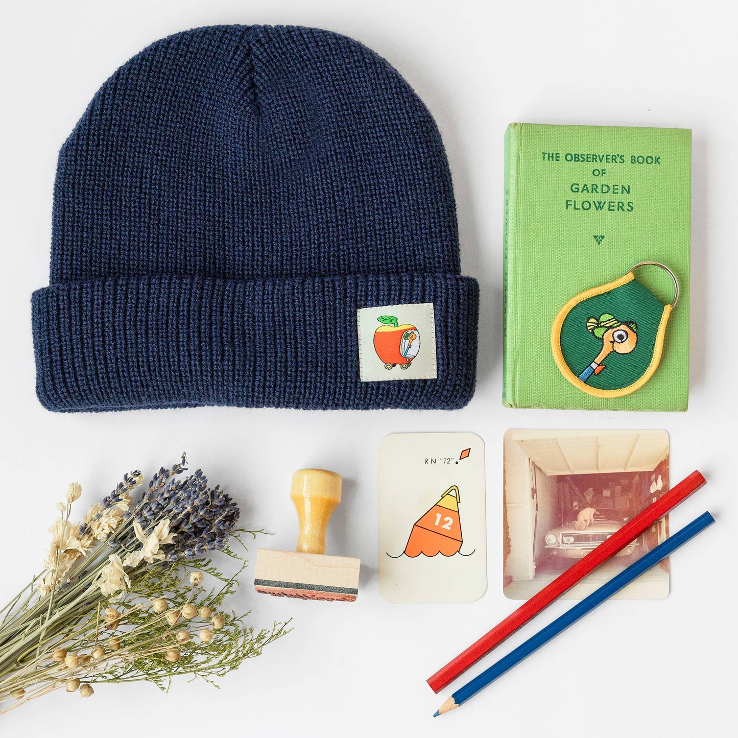 3P4 x Richard Scarry® • Apple Car Beanie