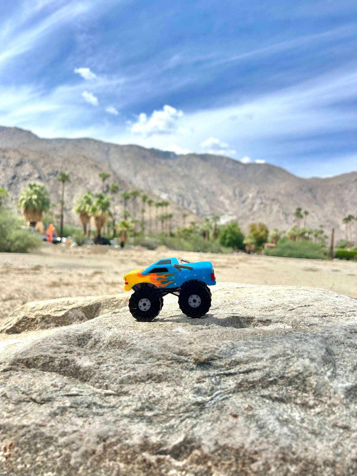 The Peach Fuzz • Babe Digger Monster Truck Hair Claw