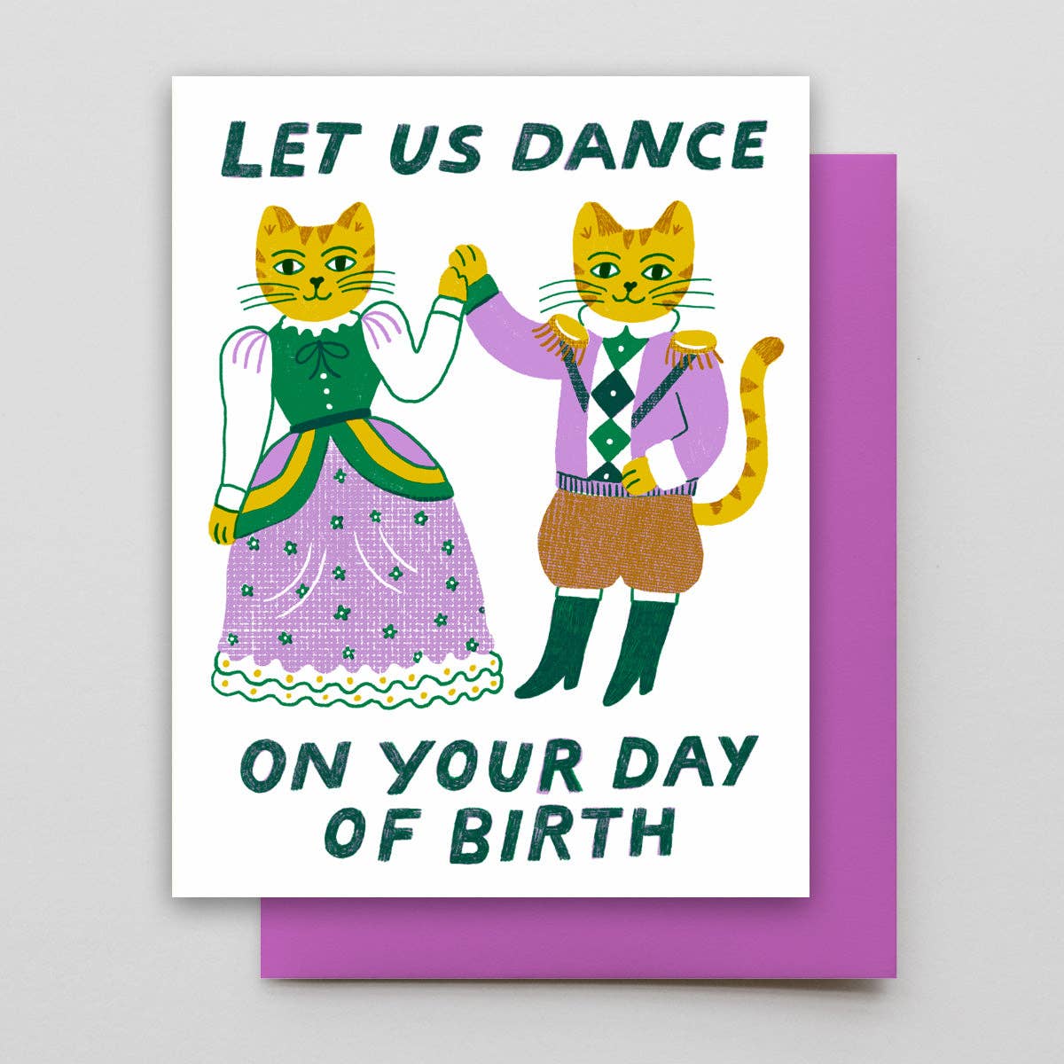 Hammerpress • Let Us Dance Birthday Card