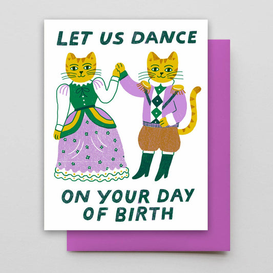 Hammerpress • Let Us Dance Birthday Card