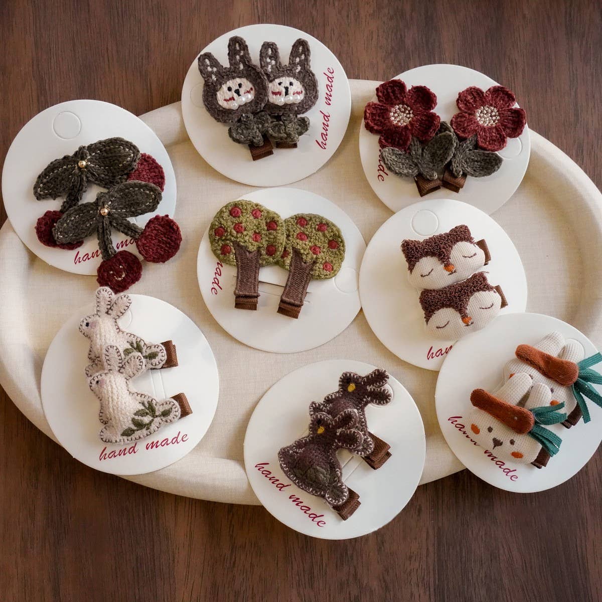 Handmade Fabric Hair Clip