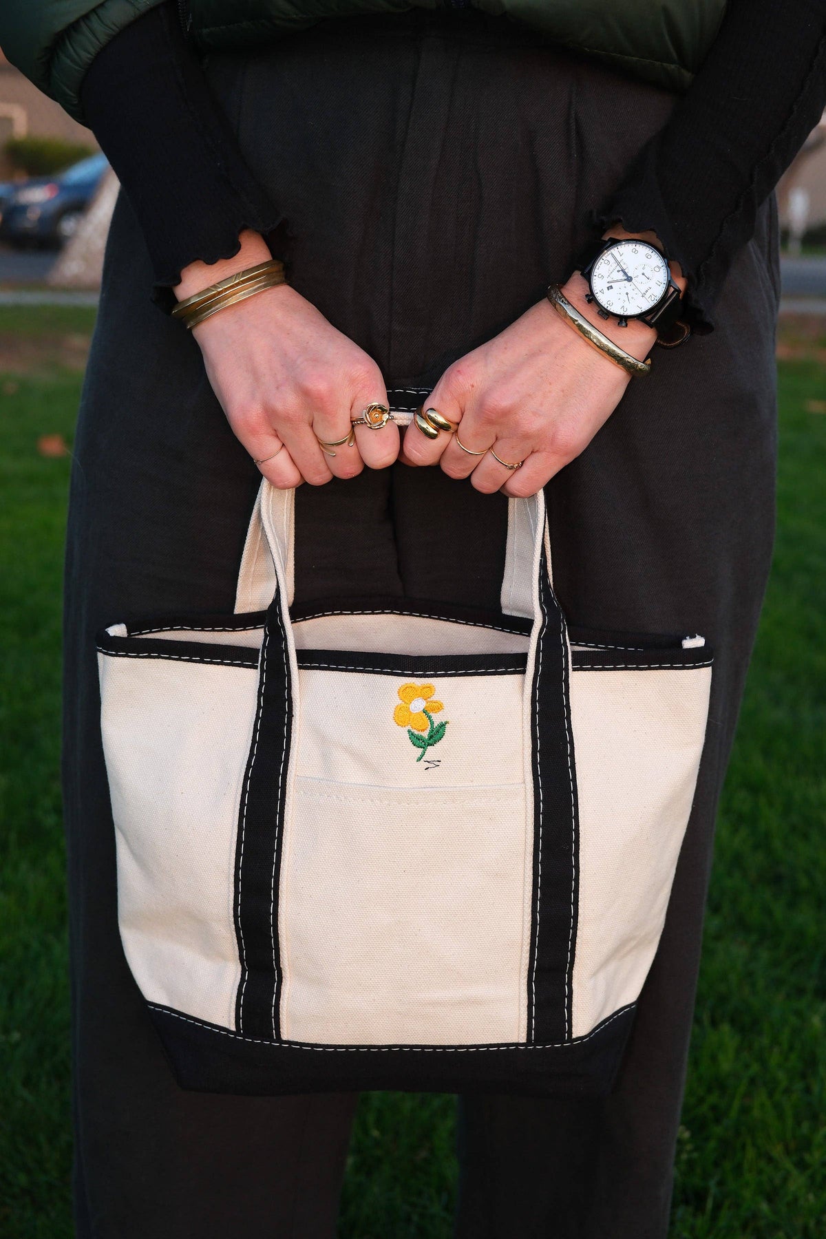 Patch Ya Later • Love Stinks mini Canvas Tote Bag