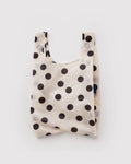 BAGGU • “Cream and Black Polka Dot” Baby Baggu