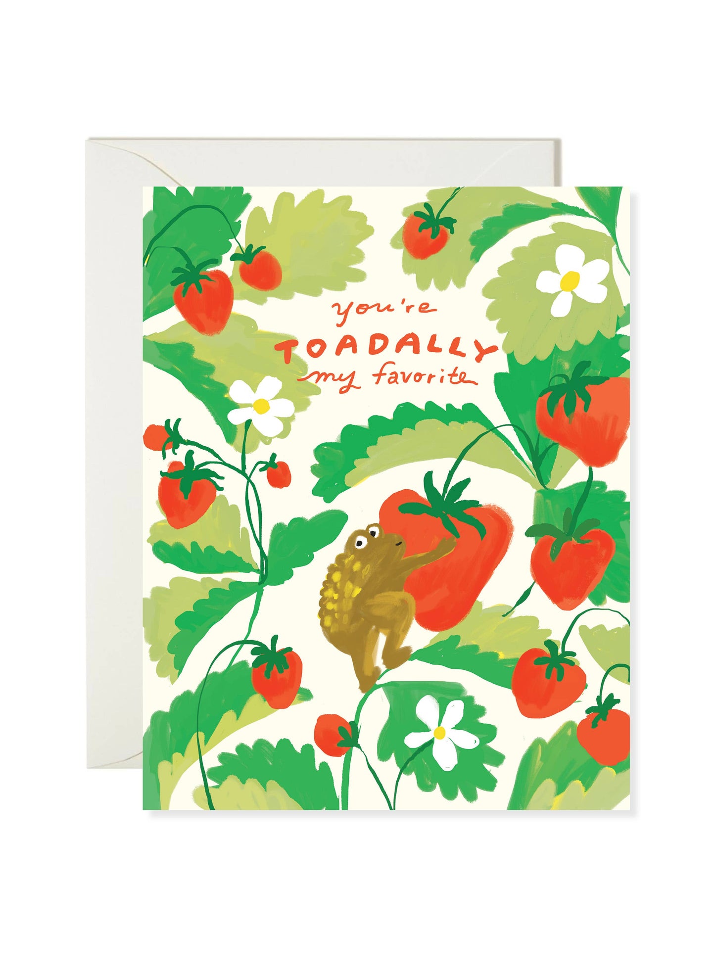 Karen Schipper • "You're Toadally My Favorite" Greeting Card