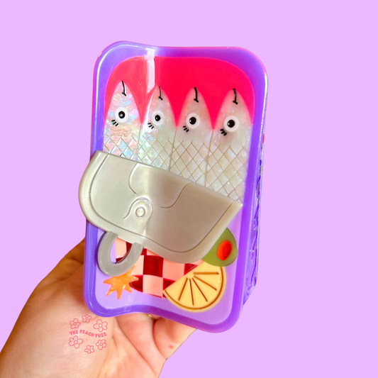 The Peach Fuzz • Sardine Hair Claw