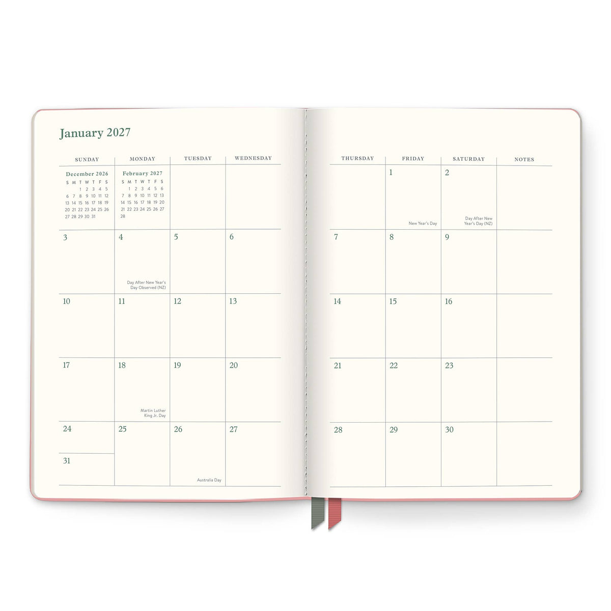 2027 Age of Romance Clara Clothbound Planner