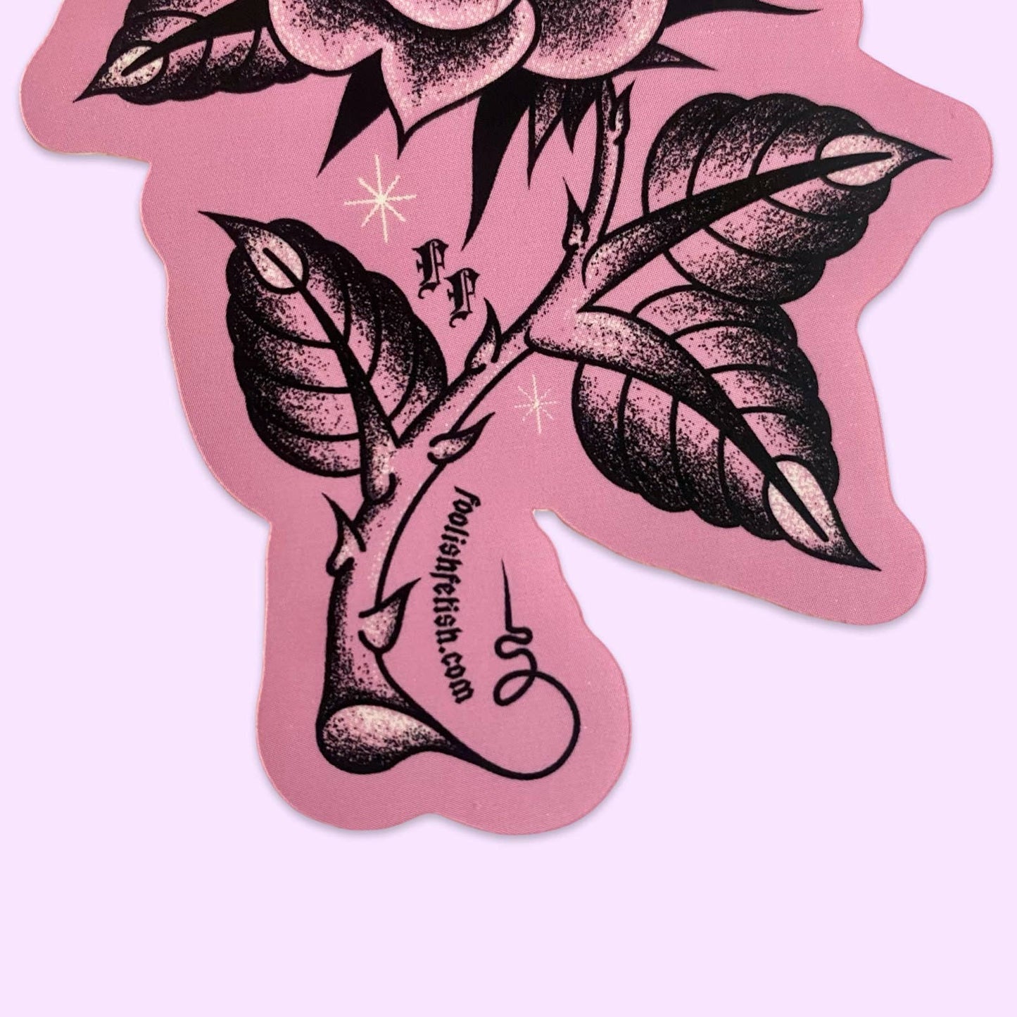 Foolish Fetish • Rose Tattoo Sticker
