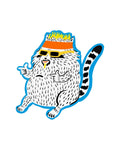 Kristina Micotti • Flavortown Raccoon Vinyl Sticker