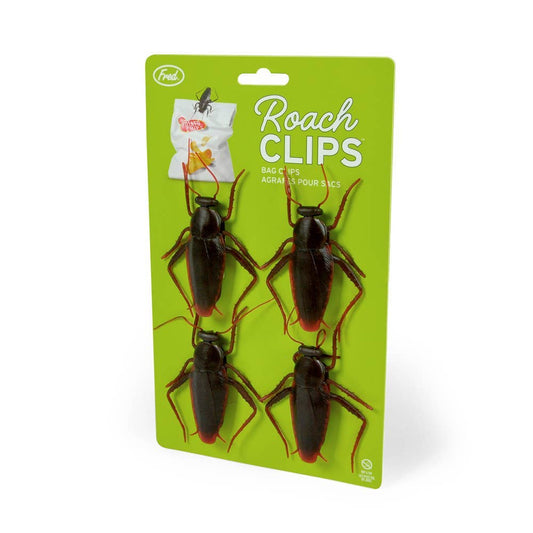 Fred & Friends • Bag Clips (Set of 4), Roach Clips