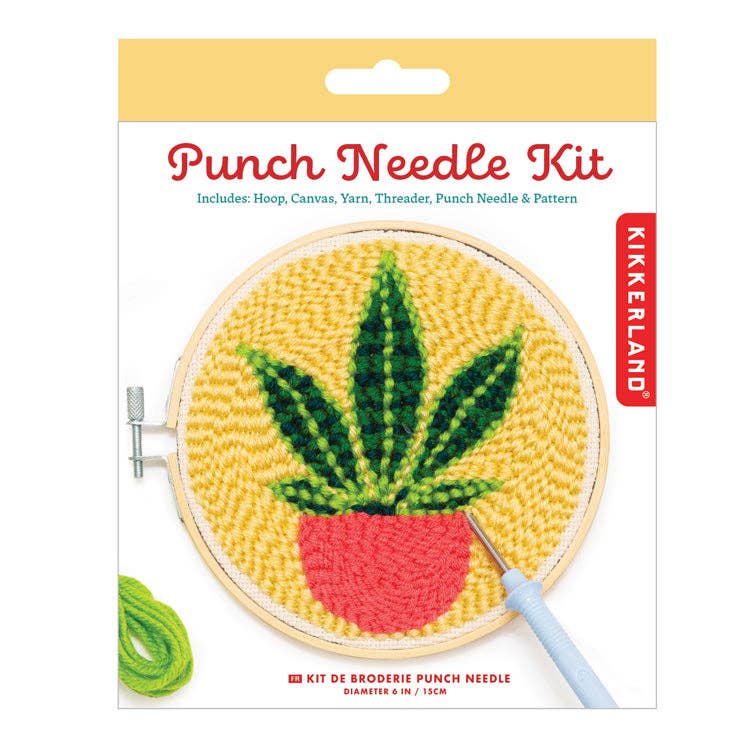 Plant Punch Needle Kit, DIY