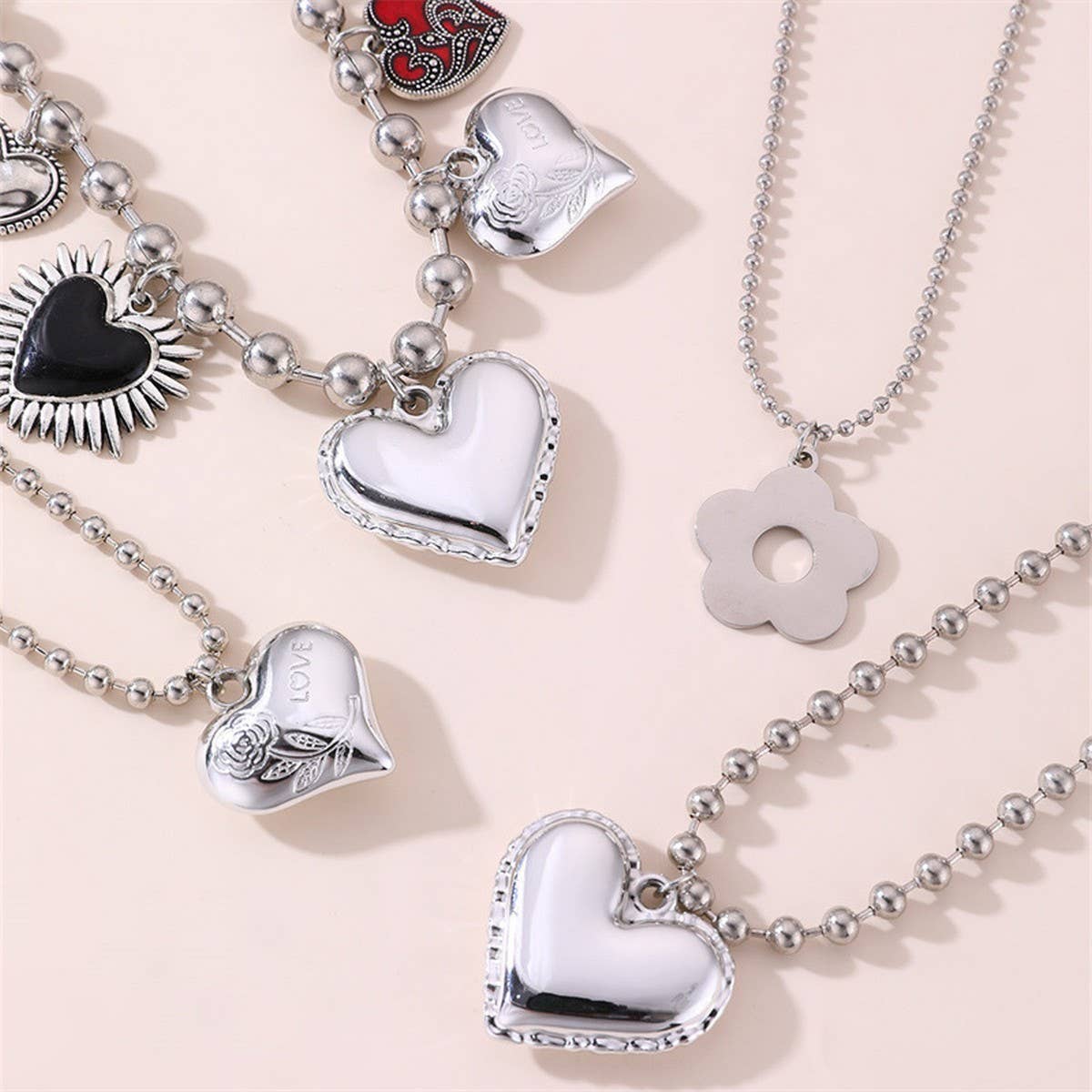 Assorted Chunky Maximalist Necklaces