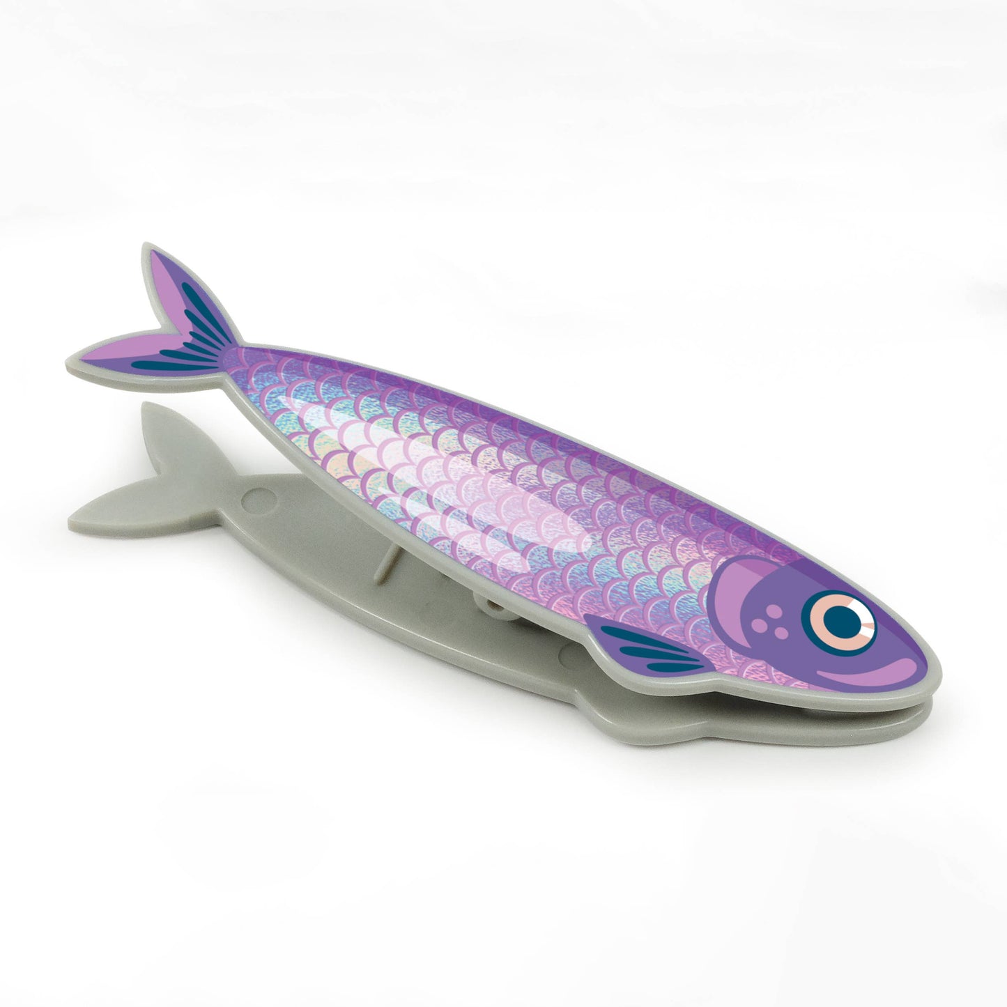 Sardine Fish Bag Clips, Set of 4