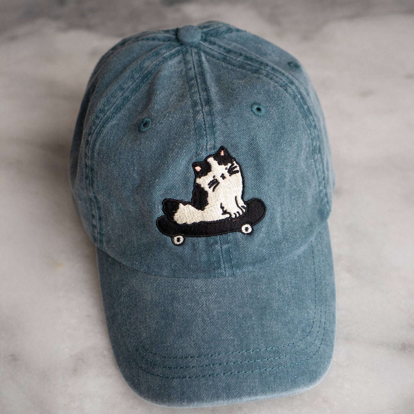 Stay Home Club • Overreact Front & Back Hat | Embroidered Dad Hat