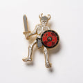 Strike Gently • Berserker Skeleton Viking Pin