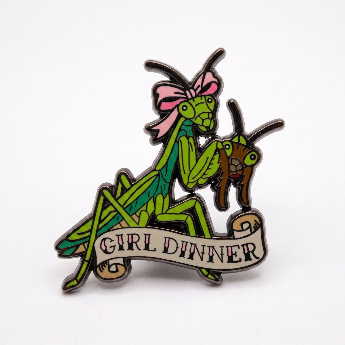 Strike Gently • Girl Dinner Mantis Pin
