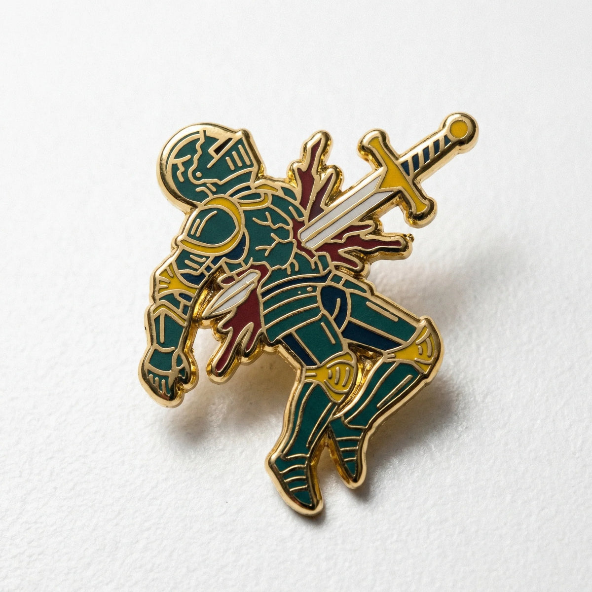 Strike Gently • Fallen Knight Pin