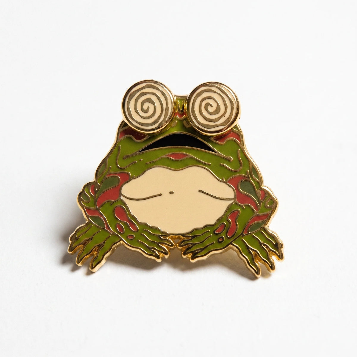 Strike Gently • Hypnosis Frog Pin