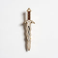 Strike Gently • Flamberge Sword Pin