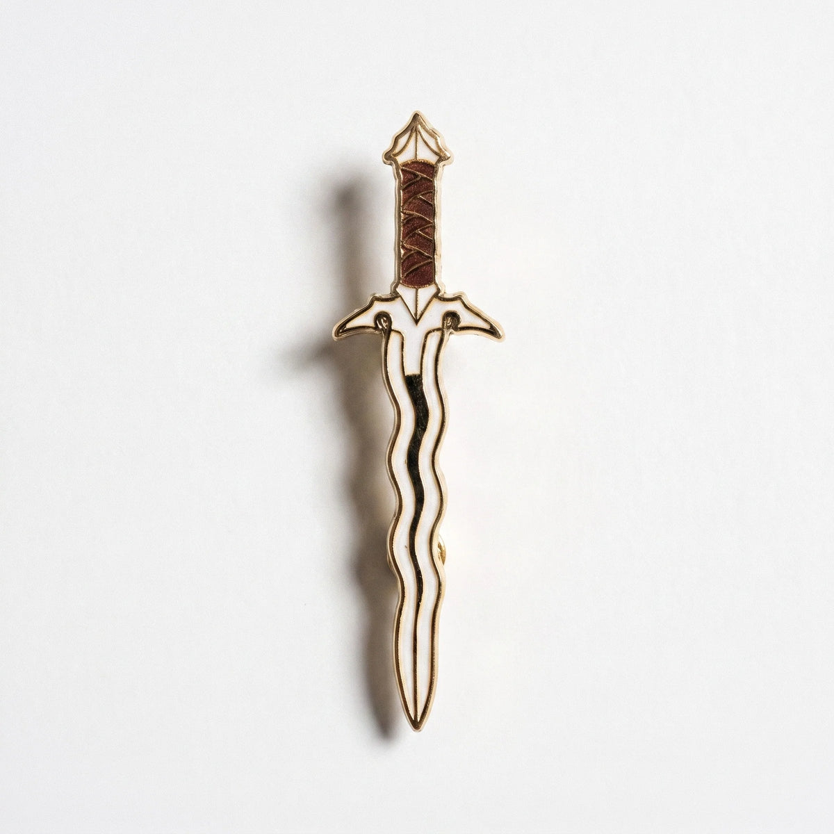 Strike Gently • Flamberge Sword Pin