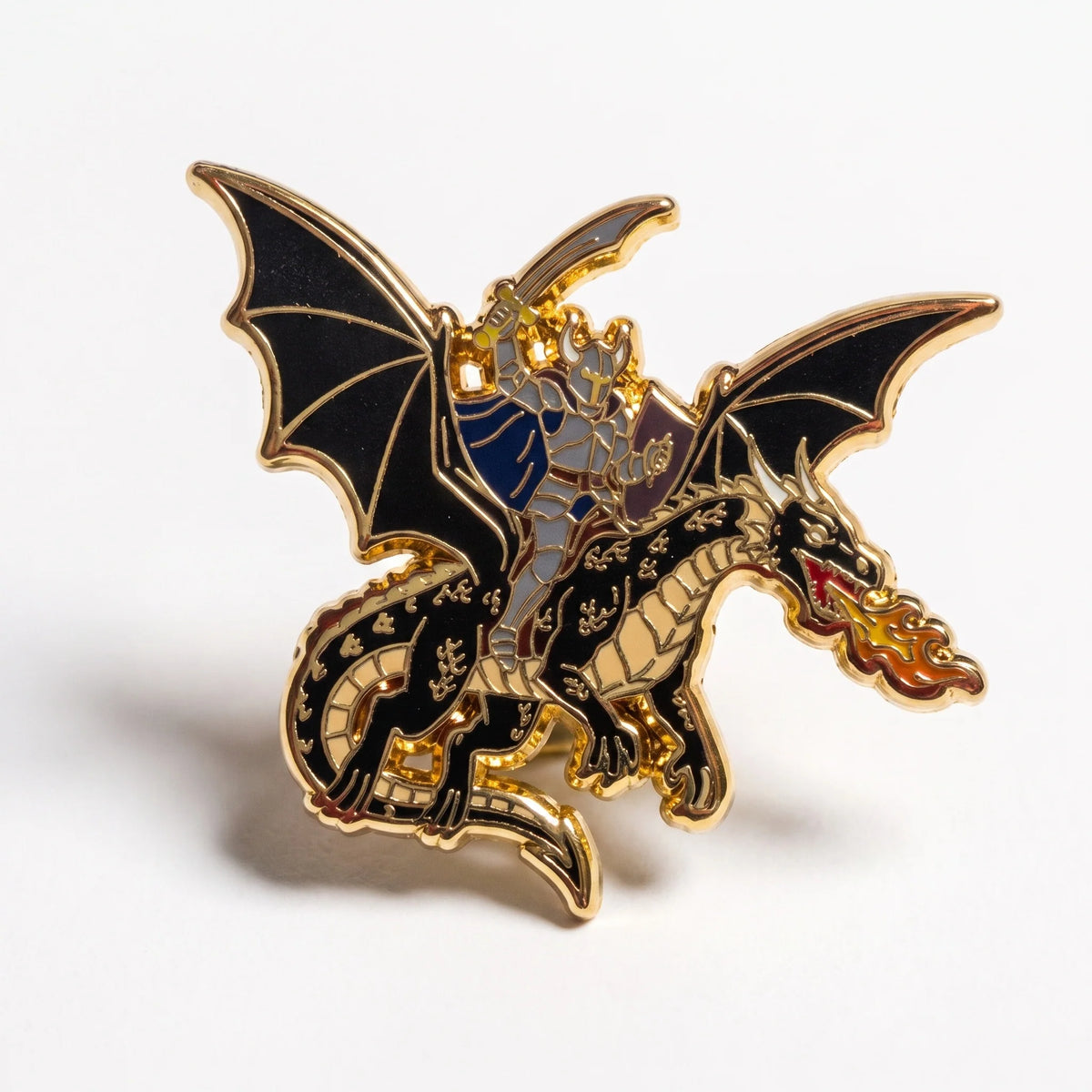 Strike Gently • Dragon Knight Pin